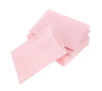 DECOMELODY 10pcs Pink Heart Pattern Bubble Mailers Padded Envelopes for Shipping Packaging with Shockproof Cushioning and Impact Protection for Small Business