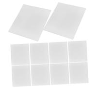 DECOMELODY 10pcs PVC Craft Mat 3D Pen Stencil Board Thick Plastic Sheets for Reusable Drawing and Painting Art Supplies, Suitable for 3D Printing Pen Users and DIY Crafting