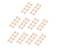 DECOMELODY 10pcs Skin Color Sponge Nose Pads for Eyeglasses Sunglasses Spectacles Self Adhesive Slip Soft Nose Cushions Suitable for Plastic and Frames Comfortable Pressure Relief Design