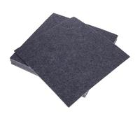 DECOMELODY 10pcs Thickened Padded Floor Tiles Non Slip Square Carpet Tiles for Home Climbing Area Rugs Deep Grey for Living Bedroom Protection and Stylish Decor