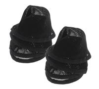 DECOMELODY 10Pcs Wigs Net Cap Mesh Caps for Wigs 5Inch Diameter Fabric Preventing Discomfort Addressing Bald Spots Women Men Stage Performances Weaving Hair Accessories