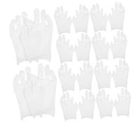 DECOMELODY 12 Pairs Fingerless Cotton Gloves for Work Moisturizing Soft Comfortable Adult Gloves for Men Women for Various Occasions Formal Use