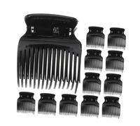 DECOMELODY 12pcs Hot Roller Claw Clips Hair Curler Section Styling Tool for Women Smooth Protective Coating Hair Compatibility Quick and Easy Salon Travel Use
