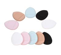 DECOMELODY 12pcs Mini Powder Puff Small Waterdrop Makeup Applicators for Foundation and Dual-use Cosmetic Beauty Tools for Portable Lightweight Random Color