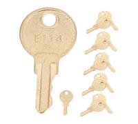 DECOMELODY 12pcs Toilet Paper Dispenser Keys Metal Tissue Paper Dispenser Keys for Effortless Operation for Office Hotel and Restaurant Use Instant Accessibility Design for Reliable