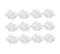 DECOMELODY 12pcs Transparent Type-c Charging Port Caps Dustproof Stoppers for Mobile Phones Compact Grime Plugs Providing Protection and Easy Removal Compatible Usb-c Dust Plugs