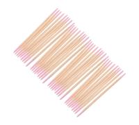 DECOMELODY 1500pcs Embroidered Cotton Swab Home Beauty Tools Nail Art Swabs Makeup Artist Craft Cotton Microblading Supplies Lash Extension Tools Supplies Pink