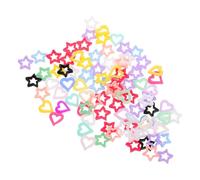 DECOMELODY 150pcs Nail Art Accessories Kawaii Nail Studs Craft Craft DIY Charms Resin