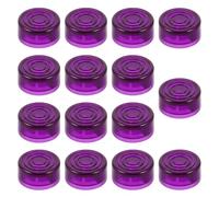 DECOMELODY 15pcs Electric Guitar Pedal Knobs Plastic Effect Pedal Button Caps for Guitar Potentiometer Instrument Protection Use Effects