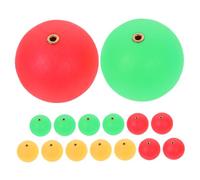 DECOMELODY 15pcs Lure Fishing Ball Float High-visibility Fishing Floaters for Angling and Boat Buoy Use Easy Spotting in Water