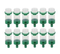 DECOMELODY 16pcs Automatic Bird Water Feeder and Waterer Cups, 60ml Plastic Small Bird Water Dispenser for Budgie, Parakeet, Cockatiel Cage, Outdoor Drinking Supply for Quail and Lovebirds