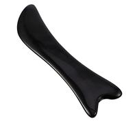 DECOMELODY 1Pc Portable Gua Facial Massager Water Buffalo Horn Acupuncture for Home and Travel Enhances Blood Flow Promotes Collagen for Self Care