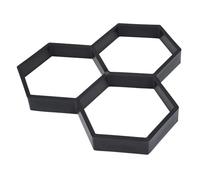 DECOMELODY 1pc Reusable Path Maker Mold for DIY Garden Stepping Stones Durable Cement Brick Mold for Unique Walkways Terraces and Yards Easy to Use and Clean