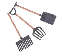 DECOMELODY 1Set Miniature Gardening Tools Fairy Garden Accessories for Mini House Scene Layout for Dollhouse Decoration and Miniature Garden for Crafting and DIY