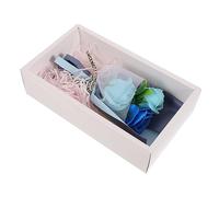 DECOMELODY 1Set Realistic Artificial Soap Flower Bouquet Present Box Handmade Rose Bouquet for Birthdays Weddings and Festivals Beautiful Soap Flower Arrangement for Home Decoration