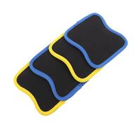 DECOMELODY 2 Pairs Neoprene Pull Up Bar Grips Non Slip Gym Hand Pads for Workout Fitness Exercise Detachable Cushioned Dumbbell and Barbell Handle Covers for Doorway and Gymnastic Rings