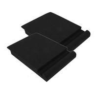 DECOMELODY 2 Sets High-density Sound Isolation Pads for Studio Monitors Speaker Sponge Pads with Vibration Damping for Voice Box Soundproofing and Acoustic Control