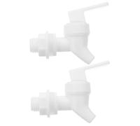 DECOMELODY 2 Sets Replaceable Water Faucet for Beverage Buckets Pressing Type Spigots Household and Party Bucket Tap for Wine Beer Juice Dispensers Easy Flow Control Suitable for Home Bar