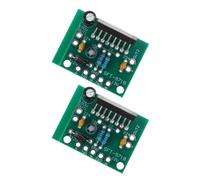 DECOMELODY 2 Sets V Tda7297 Stereo Amplifier Board Module 15w+15w Dual Channel Power Stage Amplifier for Home and Desktop Speakers with Audio and Flexible Input, for Engineering Practice