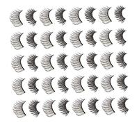 DECOMELODY 20 Pairs Natural False Eyelashes for Realistic Beauty Lashes Soft Durable Makeup Enhancer for Weddings Parties Daily Wear