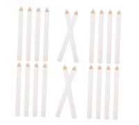 DECOMELODY 20-pcs Nail Art Dotting Pens Manicure Wax Picking Tools Short Point Drill Pens DIY Nail Gems Application for Professional and Home Use