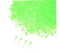 DECOMELODY 2000pcs Green Plastic Fire Extinguisher Pull Pins Tamper Seals Heat Resistant Safety Zip Ties Fit for Equipment Management and Public Space Security
