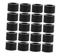 DECOMELODY 200pcs Essential Oil Bottle Caps with Hole Tooth Aromatherapy Jar Lids for Secure Sealing Easy Installation and Excellent Compatibility for Essential Oils and Perfumes
