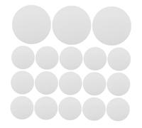 DECOMELODY 200pcs Medium Speed Qualitative Laboratory Filter Paper Round Discs for Chemistry Experiments and Boiler Water Analysis Material Versatile Lab Supplies