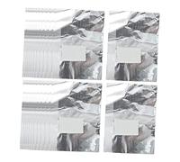 DECOMELODY 200pcs Nail Gel Remover Wraps Lint-free Cotton Pads Gel Polish Soak off Foil Nail Wipes for Manicure and Pedicure Cleaning