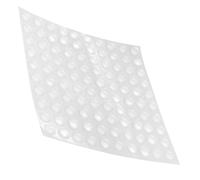 DECOMELODY 200PCS Transparent Silicone Bumpers Self Adhesive Pads for Cabinet Doors Protection Noise Dampening Soft Close Furniture Cushion Dots for Kitchen Office Bathroom