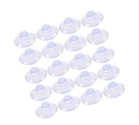 DECOMELODY 200pcs Transparent Small Suction Cups for Glass Tabletop Reusable Plastic Sucker Hooks with Strong Suction for Window Hanging Aquarium Bathroom Kitchen Collision Organizing