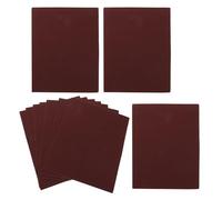 DECOMELODY 20pcs Bird Cage Sandpaper Sheets Natural Habitat Simulation Gravel Paper for Parrot Beak and Claw Grinding Abrasive Liner Suitable for Bird Cage