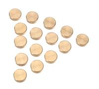 DECOMELODY 20pcs DIY Wall Clock Dots Replacement Kit with Brass Hands and Numerals Silent Non-Ticking Clock Accessories for Home Decoration and Craft Projects Suitable for Bathroom Repair and