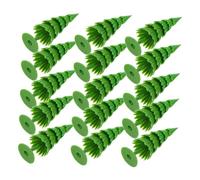 DECOMELODY 20pcs Miniature Pine Model Trees for DIY Crafts High Simulation Mini Christmas Trees with Elegant Design Maintenance Winter Diorama Decorations and Cake Toppers for Holiday Scenes
