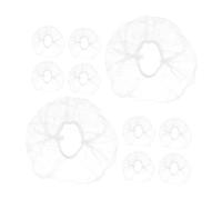 DECOMELODY 20pcs Pet Bath Caps for Small Dogs Cats Reusable Shower Caps Ear Soft Non-irritating Material for Comfortable Grooming Bathing