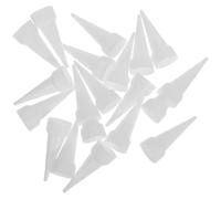 DECOMELODY 20Pcs Reusable Caulk Applicator Tips Set Precision Sealing Nozzles for Smooth Finishing, Compatible Craft Glue and Adhesive Tubes, for Home Repair and DIY Projects