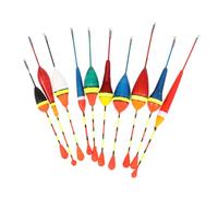 DECOMELODY 20pcs Sliding Fishing Floats Bobbers Buoy Angling Buoy Floating Tools for Freshwater Saltwater Fishing Tackle with High Visibility and Quiet Casting