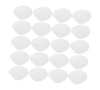 DECOMELODY 20pcs Table Tennis Racket Protective Mask Paddle Protection Film Tennis Racket Cover Replacement Cover Film for Plastic