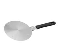 DECOMELODY 24cm Stainless Steel Induction Cooktop Heat Diffuser Plate with Detachable Bakelite Handle, Thickened Metal Adapter for Gas Stove Cooking and Food Warming