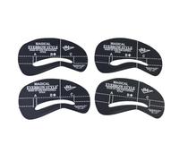 DECOMELODY 24pcs Eyebrow Stencil Templates Reusable Eyebrow Grooming Shaping Tools for Precise DIY Makeup Natural Brow Frame Enhancer