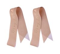 DECOMELODY 2pcs 18th Birthday Sash Elegant Sparkling Cloth Fabric Comfortable Photo Props for 18th Birthday Celebration Party