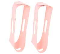 DECOMELODY 2Pcs Adjustable Snore Chin Strap for Men and Women Comfortable Jaw Support to Keep Mouth Shut While Sleeping Snoring for Quiet Rest and Nasal Breathing Correction