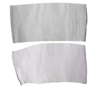 DECOMELODY 2pcs African Net Sponge Exfoliating Back Scrubber Bath Washcloth for Women Men Gentle Nylon Material for Sensitive Skin Deep Cleaning Body Exfoliator with Full Coverage Design