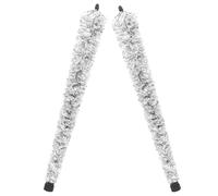 DECOMELODY 2pcs Alto Saxophone Cleaning Brushes for Internal and External Use Soft Cotton Thread Maintenance Tool Sax Cleaning Accessories Kit for Musicians and Students
