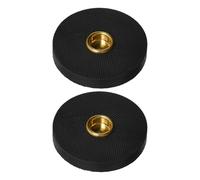 DECOMELODY 2pcs Anti-Skid Cello Stopper Mat with Floor Protector, Cello Bottom Support Pads for Low Rock Endpin Stability and Instrument Protection