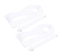 DECOMELODY 2pcs Bird Food Holder Clips for Bird Cage Vegetable Fruit Clip for Parrots and Pets Easy Install Cuttlefish Bone Holder Safe and Convenient Birdcage Supply