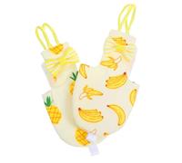 DECOMELODY 2pcs Cockatiel Flight Suit Pigeon Diaper Stylish Bird Clothing for Parakeets Easy to Wear and Washable Design for Birds Random Bow Tie Style S