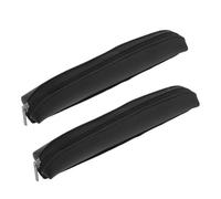 DECOMELODY 2pcs Compact Insulin Pen Organizer Lightweight PU Material Protective Pouch with Book Strap Attachment for Travel and Daily Use Impact-Resistant Pen Storage Bags