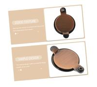 DECOMELODY 2pcs Copper Door Viewer Peephole Covers Rotating Privacy Shield for Front Door Security Apartment Essentials