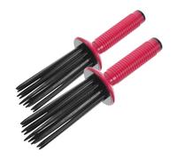 DECOMELODY 2pcs Curling Brush Comb for Curly Hair Lightweight Styling Tool for Maintenance Effortless Volume for Quick